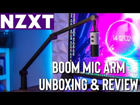 NZXT Boom Mic Arm Unboxing & Review