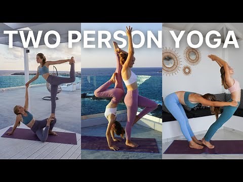 Two Person Partner Yoga | 4 DAY yoga challenge! 🤯 Acro yoga // beginner to advanced