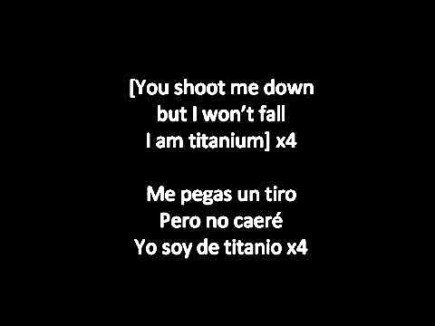 David Guetta Ft. Sia - Titanium (Subtitulado en Español e Inglés)