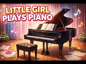 Little Girl Plays Piano Beautifully – Cute Kids Piano Performance #piano #pianomusic #pianosolo