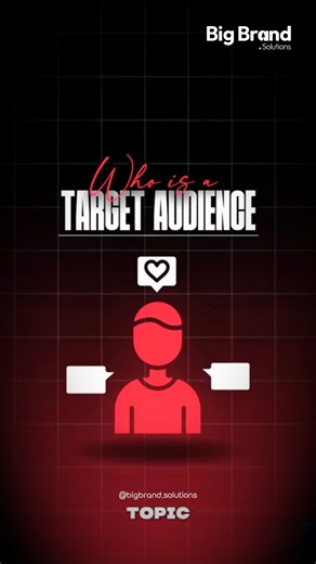Big Brand Solutions | Branding and Digital marketing on Instagram: "Most businesses confuse target audience with target customer — and that’s why their marketing fails. 👉 Target audience = people who consume your content 👉 Target customer = people who actually buy from you If you don’t know the difference, you’ll get views but no leads. At Big Brand Solutions, we help business owners build marketing strategies that attract the right audience and convert them into paying customers. Big Brand So