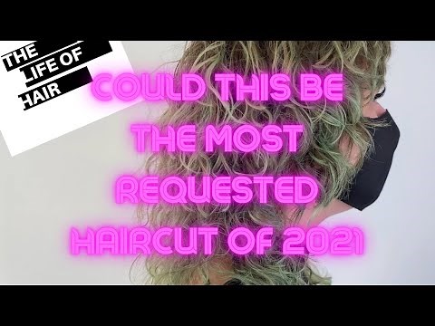 Shag Haircut | wavy curly | Long Graduation | Vidal Sassoon