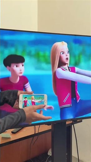 Pusing kabel kusut? Dengan wireless display adapter #wirelessdisplay #dongle #tv #miracast