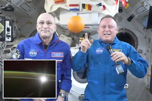 ISS astronauts celebrate New Year’s 16 times: ‘We have our own ball, but it doesn’t drop’