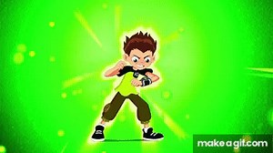 Ben 10 Reboot Gax transformation on Make a GIF