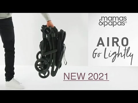 NEW Mamas and Papas Airo Stroller | Compact Travel System From Birth | First look