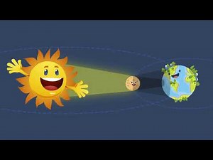 SOLAR ECLIPSE | For Kids | Crazy Science | Science Facts | Motion graphics Animation