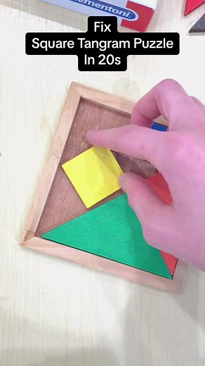 Fix Square Tangram Puzzle Challenge
