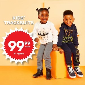 Your cutie will have the hottest winter adventures in tracksuits, 2 - 7 years, for just 99.99 each. More for the little ones: bit.ly/2Y1OSbG | PEP
