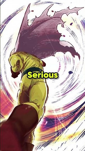 Saitama's Strongest Move DESTROYED Thousands of Stars! #shorts