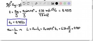 Chinook salmon are able to move through water especially fast by jumping out of the water periodically. This behavior is called porpoising. Suppose a salmon swimming in still water jumps out of the water with velocity 6.26 m / s at 45.0^∘ above the horizontal, sails through the air a distance L before returning to the water, and then swims the same distance L underwater in a straight, horizontal line with velocity 3.58 m / s before jumping out again. (a) Determine the average velocity of the fis