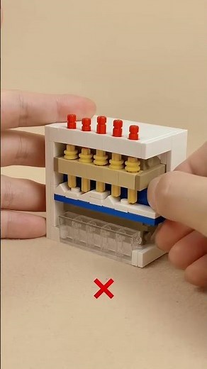 HOW DOES A PIN TUMBLER LOCK WORK? #lego #legomoc #legoideas #lock #legobuild #satisfying