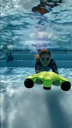 trying new tricks on Underwater Sea Scooters!!!!