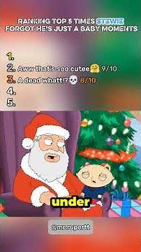 Top 5 Times Stewie Forgot He’s Just a Baby 😂😭 | Family Guy #familyguy #stewiegriffin