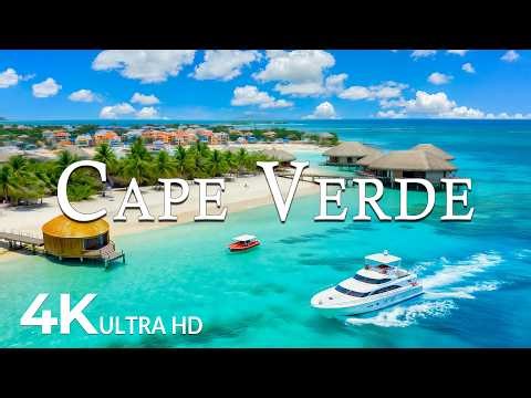 FLYING OVER CAPE VERDE (4K UHD) – Soothing Music Along With Beautiful Nature Video - 4K Video UHD #3