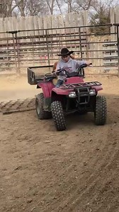 My arena groomers! He’s a great asset to the operation. | Enck's Training LLC