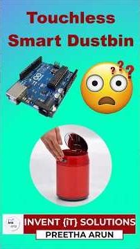 🗑️ How This Smart Dustbin Opens Automatically? | Arduino Tamil