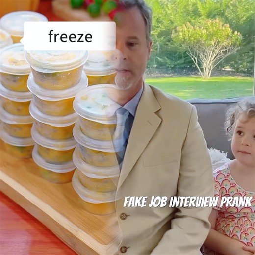 Fake Job Interview prank😂 she was not having it. #prank #family #interview #job #daughter