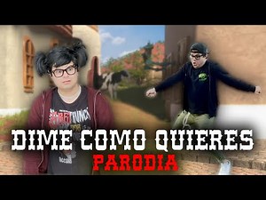 Christian Nodal, Ángela Aguilar - Dime Cómo Quieres (PARODIA)