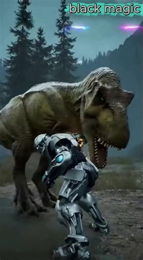 Robot vsT-Rex – Who Wins?