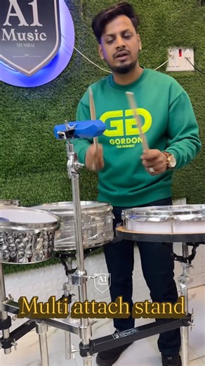 Shaikh mustufa | A-1 Music (9082759584) Multi attach stand 😍for all 🤫the percussion lovers 🙌Thanks for trusting us and keep shopping from us 👍🤌🏻 | Instagram