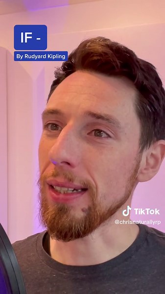 Rudyard Kipling's IF Poem Recitation for Monday Motivation