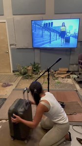 Rolling suitcase sound effects Foley – suitcase SFX for ASMR videos