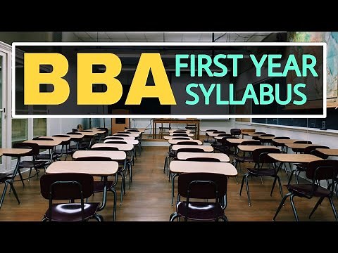 BBA First Year Syllabus Fully Explained in Hindi | BBA Course details in Hindi | by Sunil Adhikari