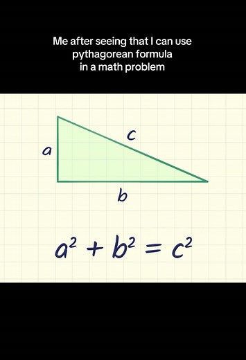Using Pythagoras Theorem in Math Problems #math