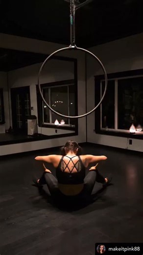 🖤 @makeitpink88 #aerialhooptricks | Aerial Hoop Tricks