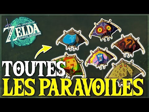 Comment DÉBLOQUER TOUS les TISSUS de PARAVOILES dans Zelda Tears of the Kingdom - TUTO ZELDA TOTK