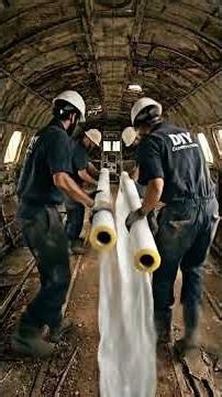 We Found Abandoned Airplane Hidden Deep Inside Jungle 😱✈️ (Full Process) #construction