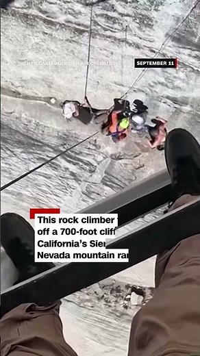 Helicopter crew pulls off daring rescue on the Sierra Nevada's towering "Power Dome"
