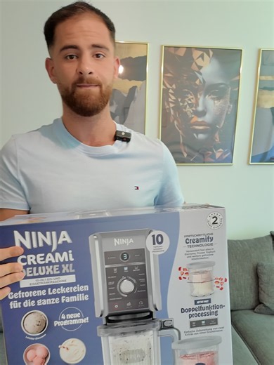 Ninja Creami Deluxe 10-in-1 Eismaschine 😳 #fy #viral #DealsfürDich #Ninja #SommerEssentials
