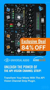 The Universal Audio API Vision Channel Strip is a game-changer for...