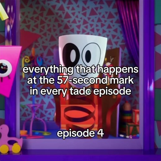 everything that happens at the 57-second mark in every tadc episode #tadc #digitalcircus #indieshow