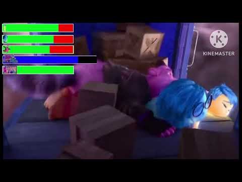 Inside Out Train Crash With Healthbars