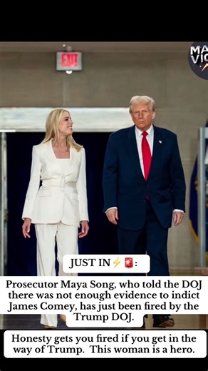 JUST IN⚡🚨: Prosecutor Maya Song, who told the DOJ there was not enough evidence to indict