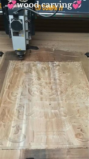 🌟 Top CNC Wood Carving Design | Precision Art 🔥🪵 #WoodCarving #CNCDesign #HandcraftedVibes ✨ #shorts