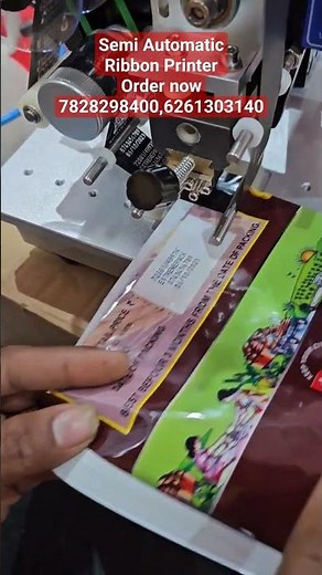 Ribbon Coding Machine!! automatic coding Machine!! ☎️7828298400