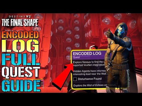 Destiny 2: "Encoded Log" Full Quest Guide! How To Find & Beat The Secret Mission! (The Final Shape)