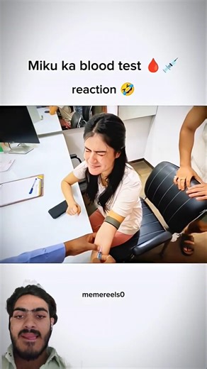 Mikudi Ka Blood Test Reaction 🤭🤣