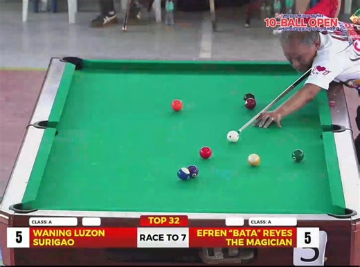 3.2K views · 31 reactions | efren reyes vs the best pool player in surigao , philippines open 10-ball pool championship 2025 hightlights #6 FINAL #billarrd #fblifestyle #philippinesopenpool #Championship2025 #sportscar #WorldSeries | Billar RD 2.0 | Facebook