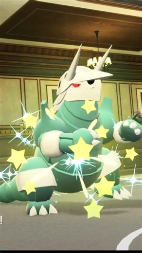 I caught Shiny Mega Aggron on Day 30 of My Shiny Living Dex in Pokemon Legends Z-A!