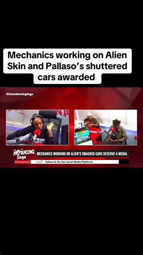 Mechanics Awarded for Repairing Alien Skin and Pallaso's Cars