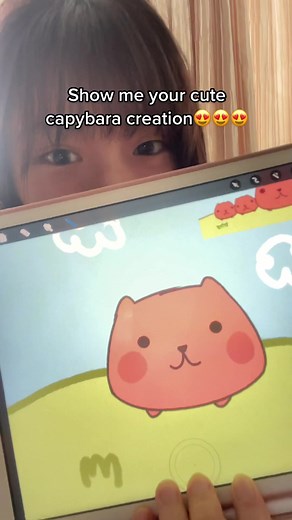 capybara drawing tutorial!! My fav capybara - Kapibarasan😍❤️ this song is living in my head rent free🫠 #capybara #capybaratiktok #tiktoksg🇸🇬 #fypsg #capybaramemes