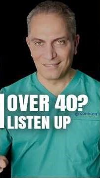 Are you over 40? Listen up. #eyes #40yearsold #over40 #visioncare