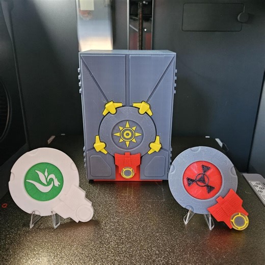 Digimon Card Game Deckbox With Dice - Etsy