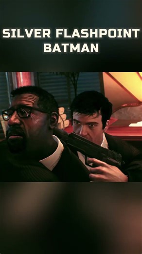 Silver Flashpoint Batman Mod Suit Unmasking Scene in Arkham Knight #batmanarkhamknight #batman