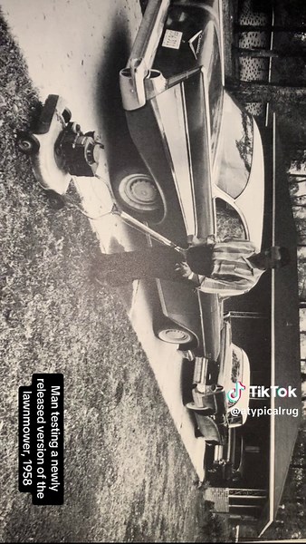 Exploring Life in the 1950s: Vintage Cars and Lawnmowers